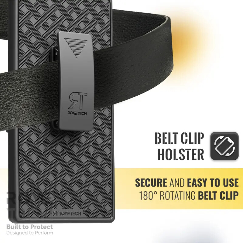 For Galaxy S24 S23 S22 S21 S20 S10 S9 Belt Clip Holster Hybrid Phone Case Cover