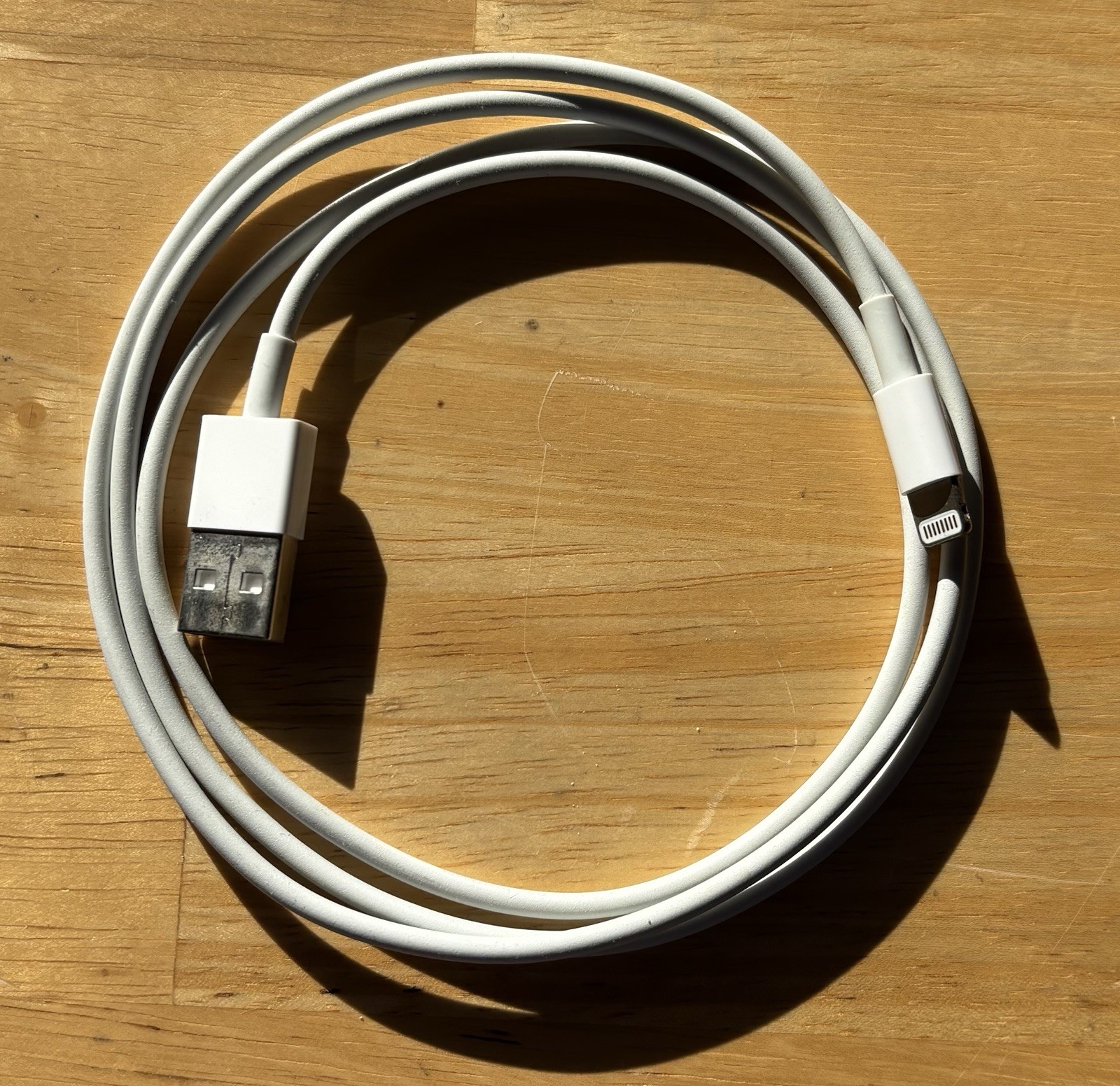 Apple 3ft. (1m) Lightning to USB A Cable – White