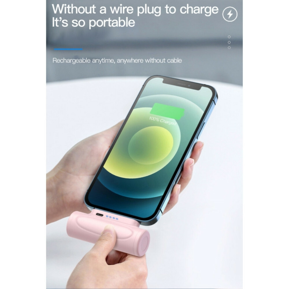 Portable Charger External Battery Pack Power Bank For iPhone 14 13 12 11 X 8 7 6