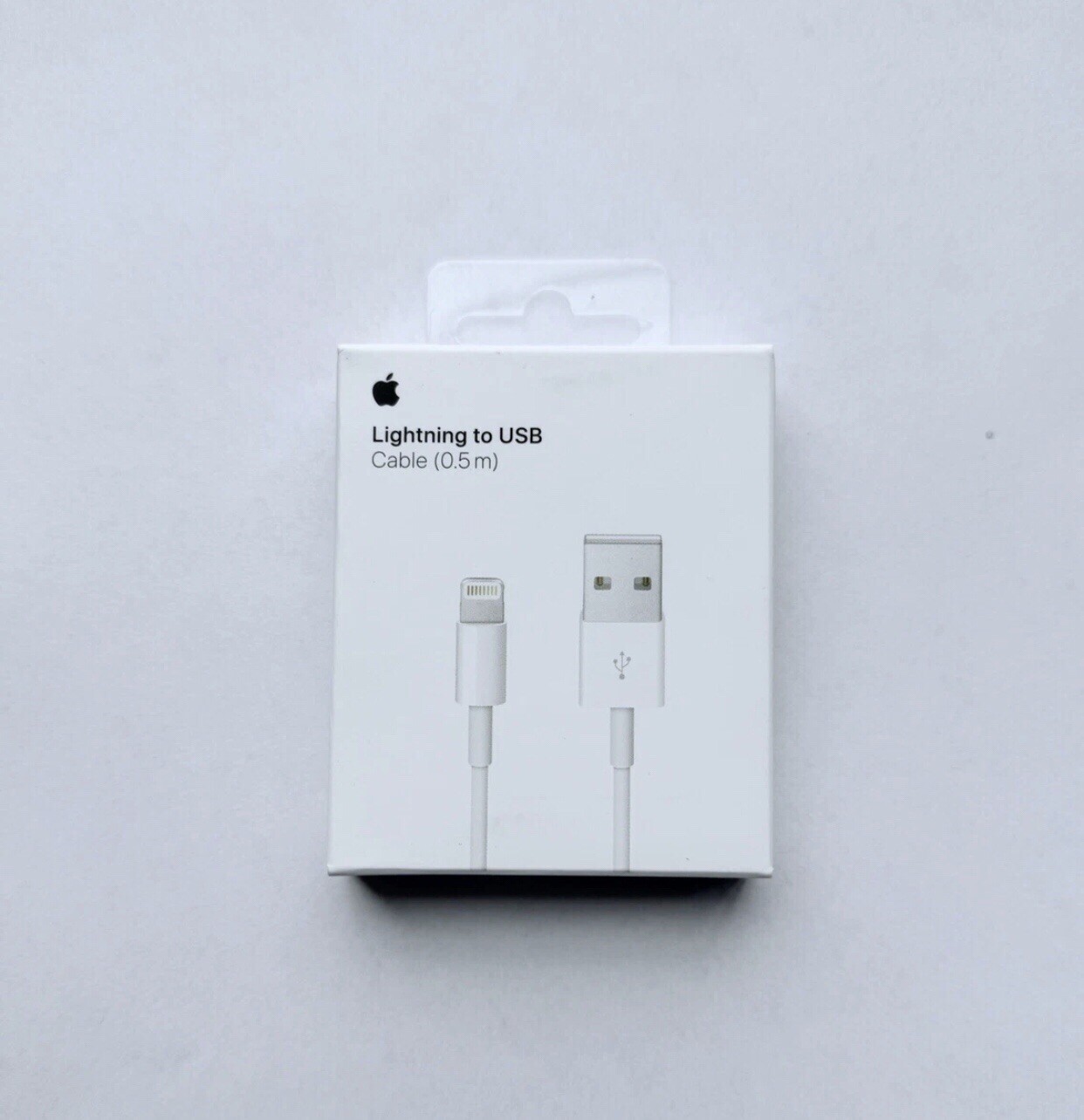 Genuine Apple 0.5m (1.5ft) Lightning to USB Charging Cable for iPhone ME291AM/A