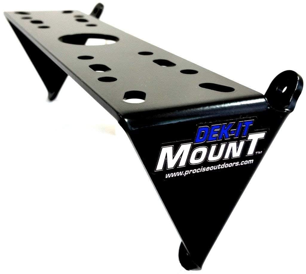 PROcise Outdoors DEK-It Boat Fish Finder Mount, Single Unit Dash