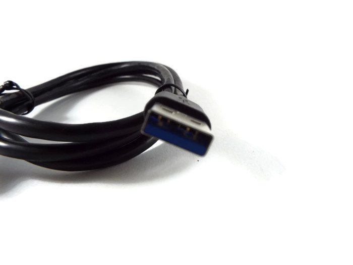USB C to USB A Black Premium Charging Data Cable 3Ft 1M 56k Ohm USA SELLER
