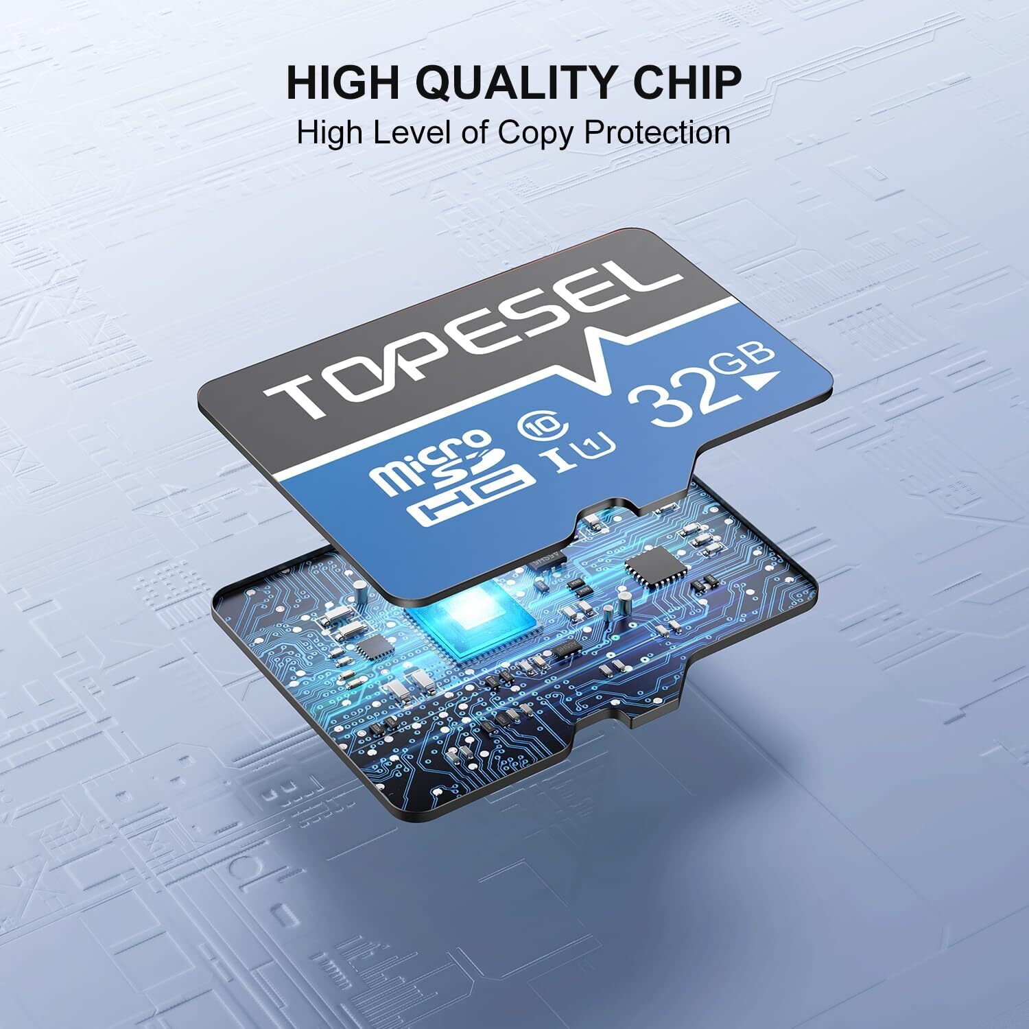 10PCS 16GB 32GB 64GB Ultra SDXC Memory Card Class 10 U1 SD Card Micro SD Cards