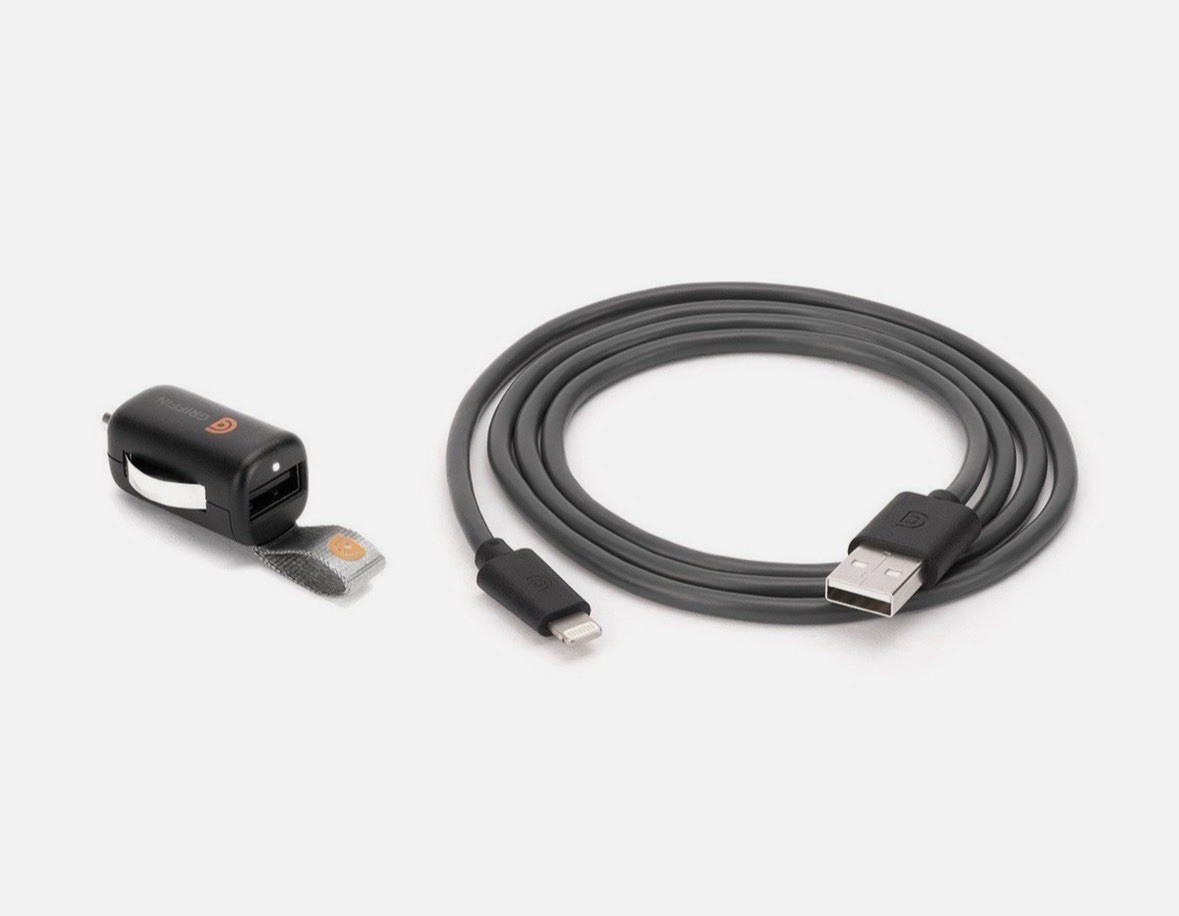 Griffin PowerJolt USB Car Charger w/ Cable for Apple iPhone iPad 12W New Sealed