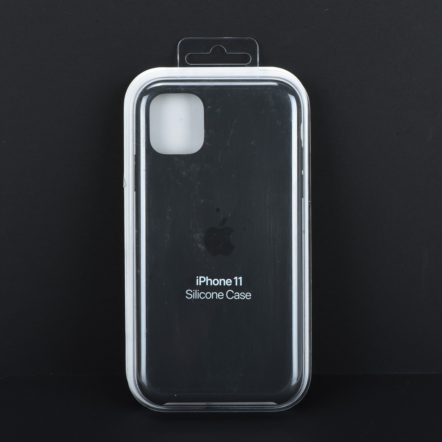 Original Apple Silicone Snap Case Cover Skin For iPhone 11 – Black MWVU2ZM/A