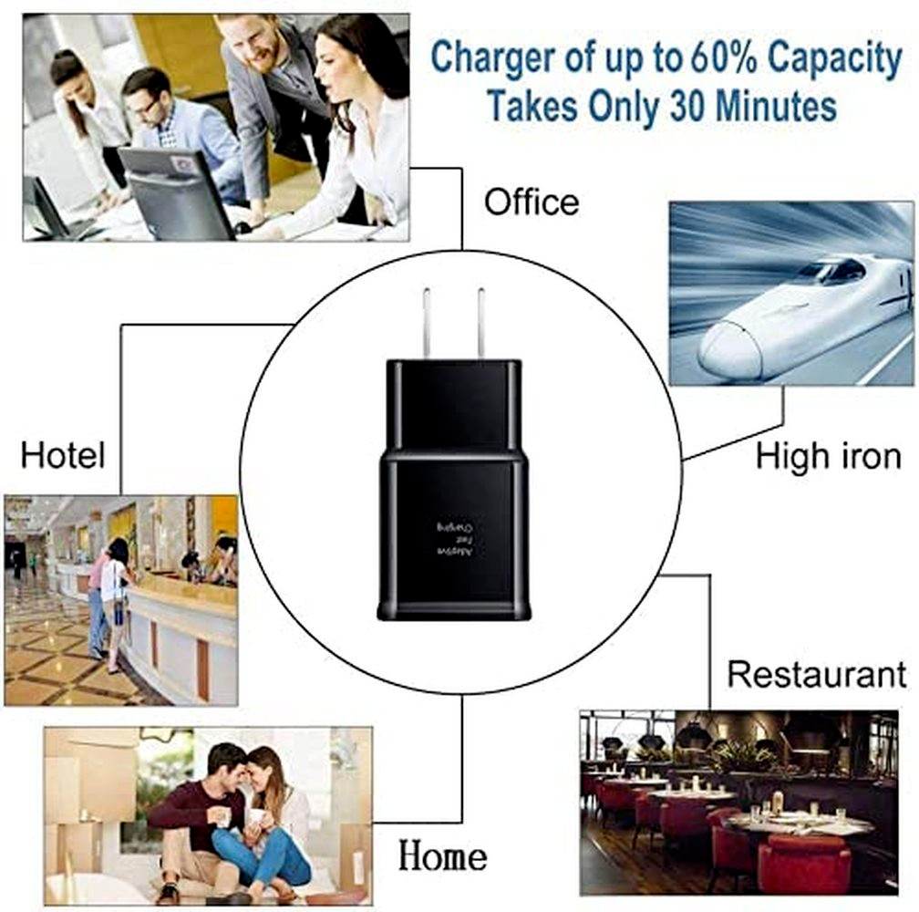 Fast Wall Charger + Type C Charging Cable For Samsung Galaxy A12 A13 A15 A32 5G