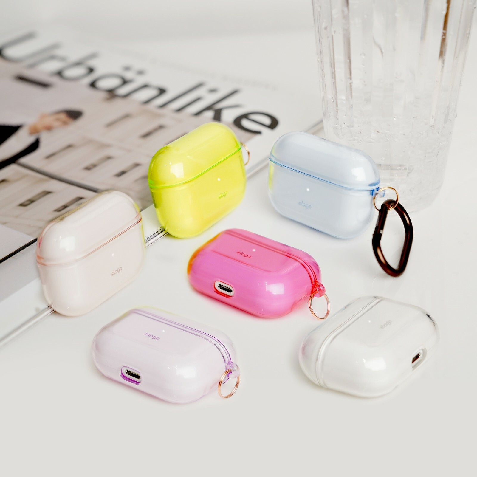 AirPods Pro Case – elago® Clear Case [Neon Yellow]