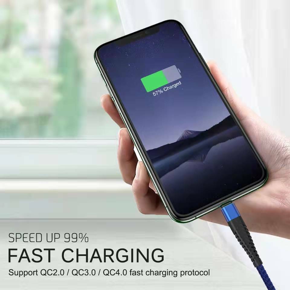 Braided USB C Type C Fast Charging Data Cable Cord for iPhone 16 Pro Max 15 lot