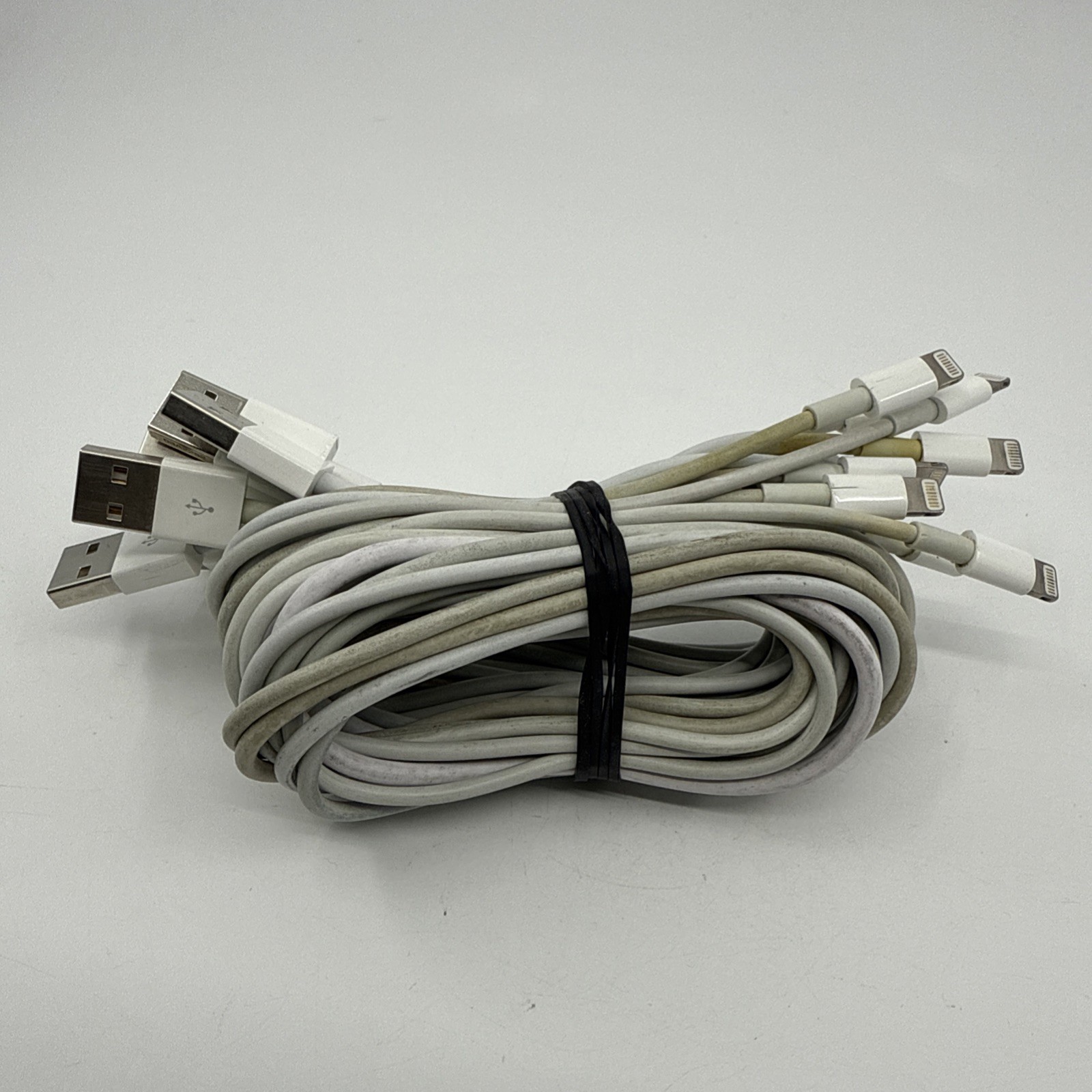 LOT OF 10 OEM Apple 3ft. (1m) Lightning to USB Cable