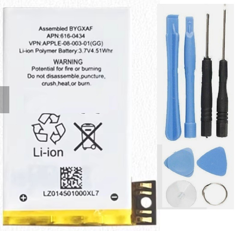 Replacement Internal battery for Apple Iphone 3GS 3 G S A1303 MB715LL/A 616-0434