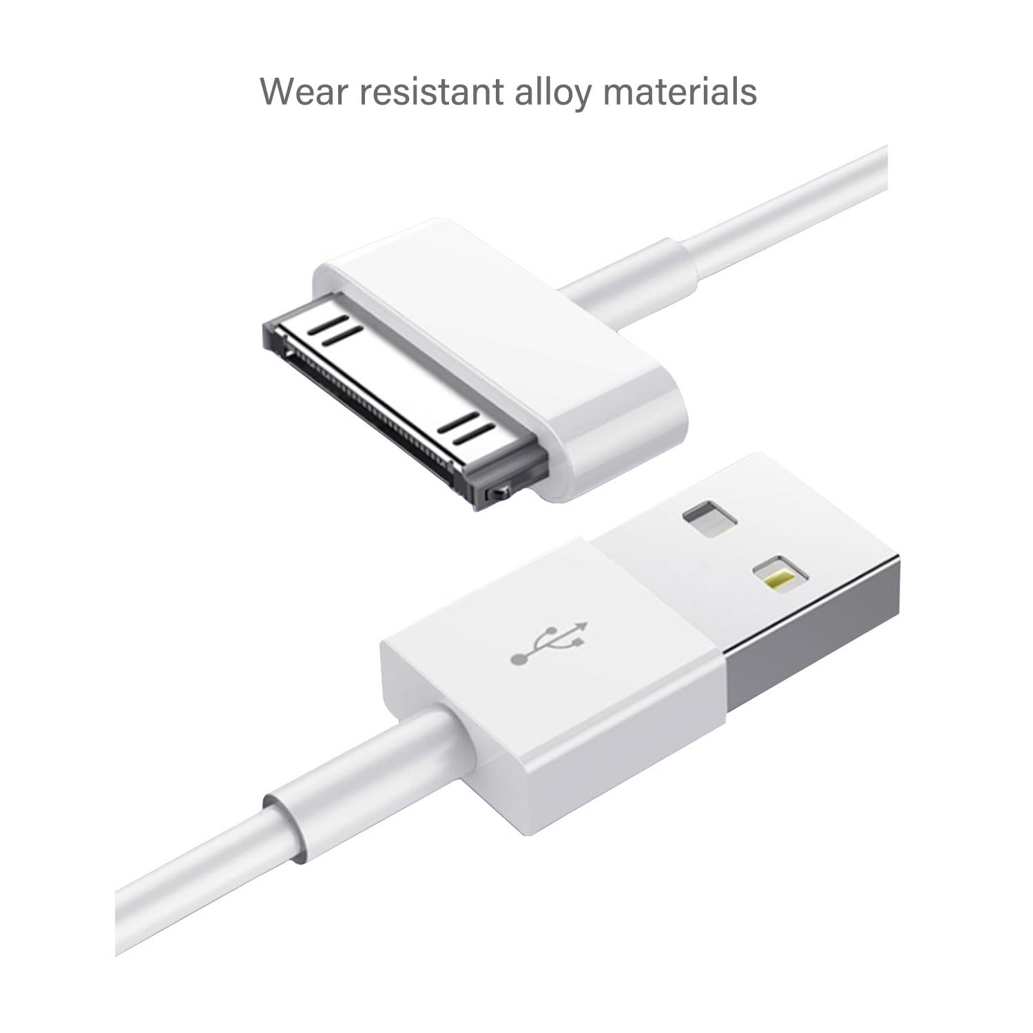 USB Data Sync Cable Cord Charger for iPhone 4 4G 4S 3GS iPod Nano Touch 4G