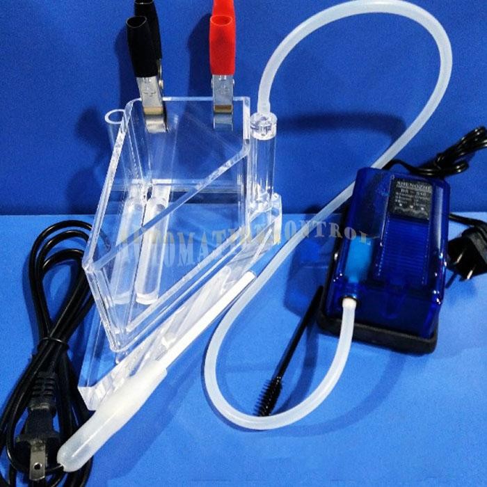1PC New Plating Cell Hull 267ml Testing Equipment ( Air Agitated ) Hall Groove