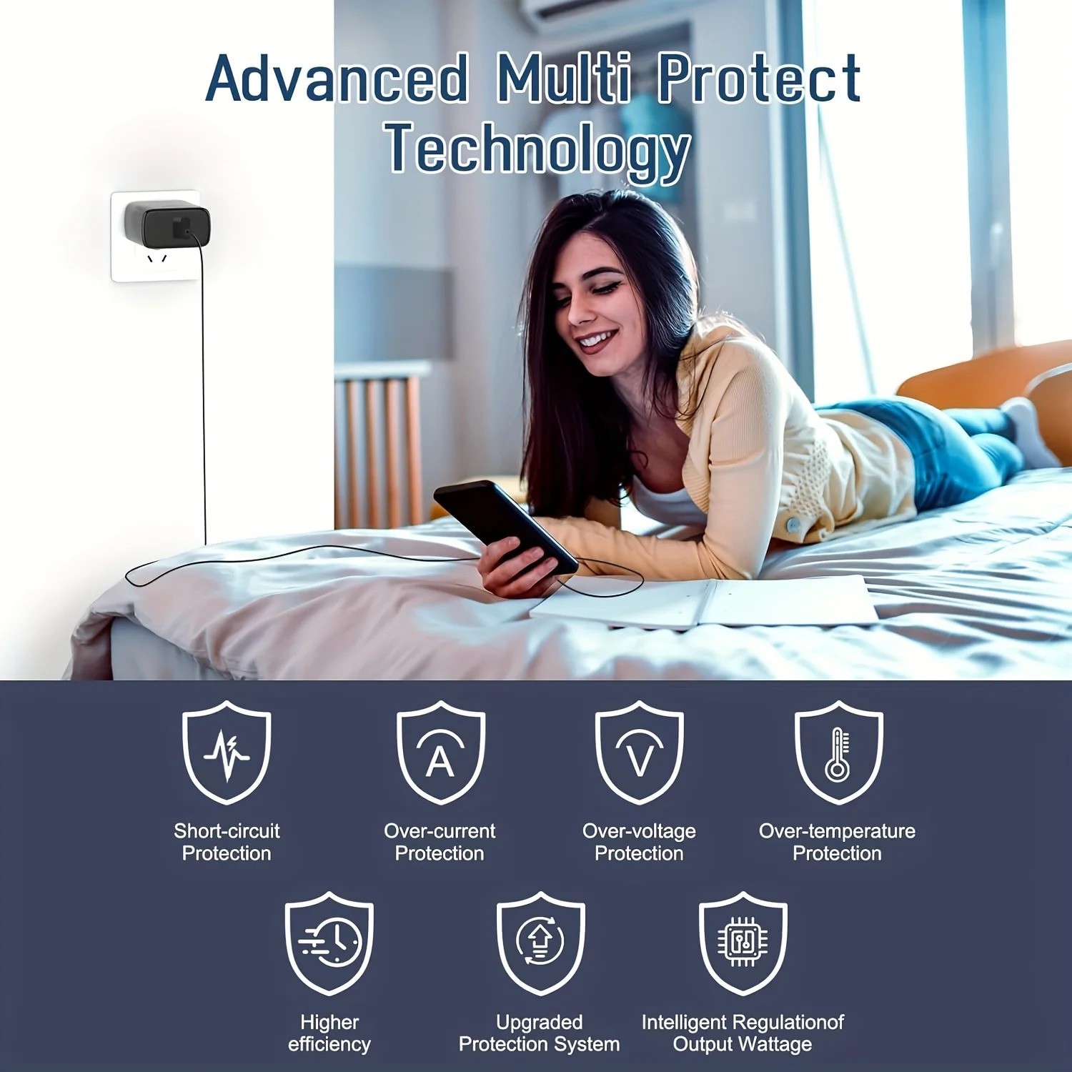 Genuine White 45W Super Fast Charger USB C Cable For Samsung S23 S24 Plus Ultra