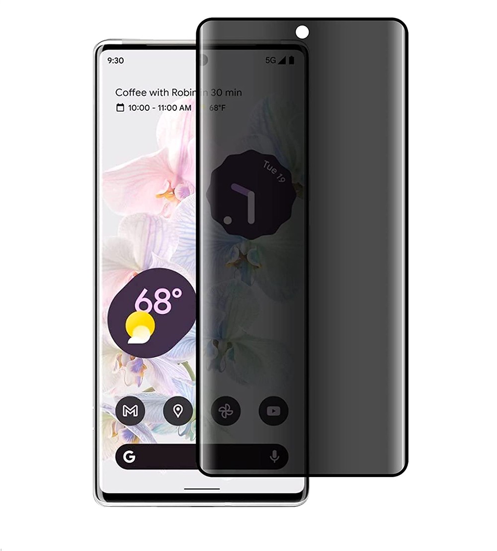 For Google Pixel 10 9 8 7 6 Pro Anti-Spy Privacy Tempered Glass Screen Protector