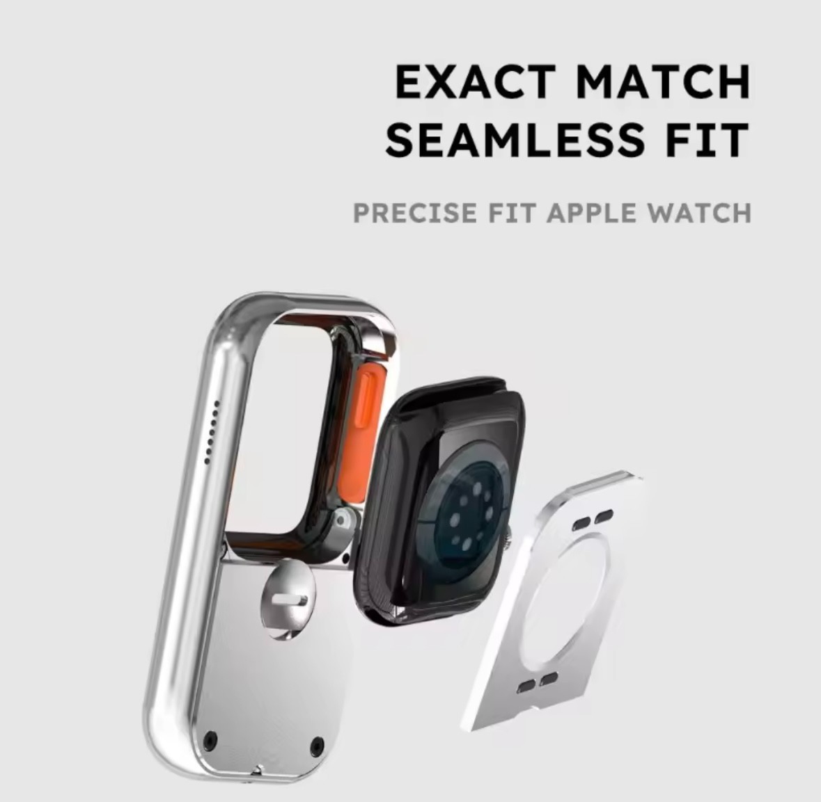 Original iPod Style Apple Watch Case Metal Aluminium Alloy Series 4,5,6,7,8,9,10
