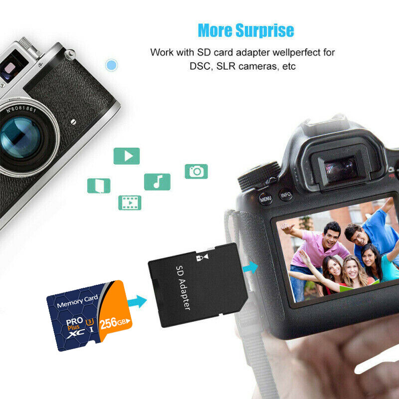 High Speed Memory Micro SD Card 64GB 128GB 256GB 1TB TF Card Ultra Class10 lot
