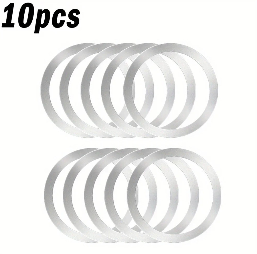 10pcs Magnetic Plate Rings 5.5cm for Wireless Charger Phone Mount – NEW