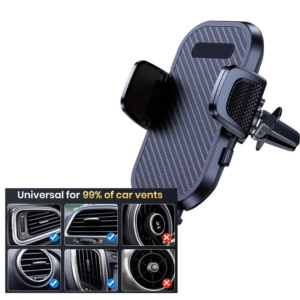 360° Rotation Air Vent Car Mount Phone Holder Universal Stand for iPhone Samsung