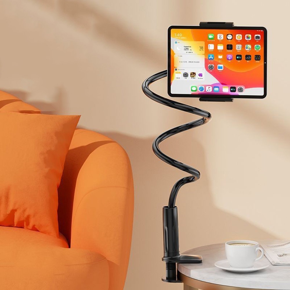 Flexible Gooseneck Phone Holder Tablet Stand Mount 360°Rotation for Desk Bedside