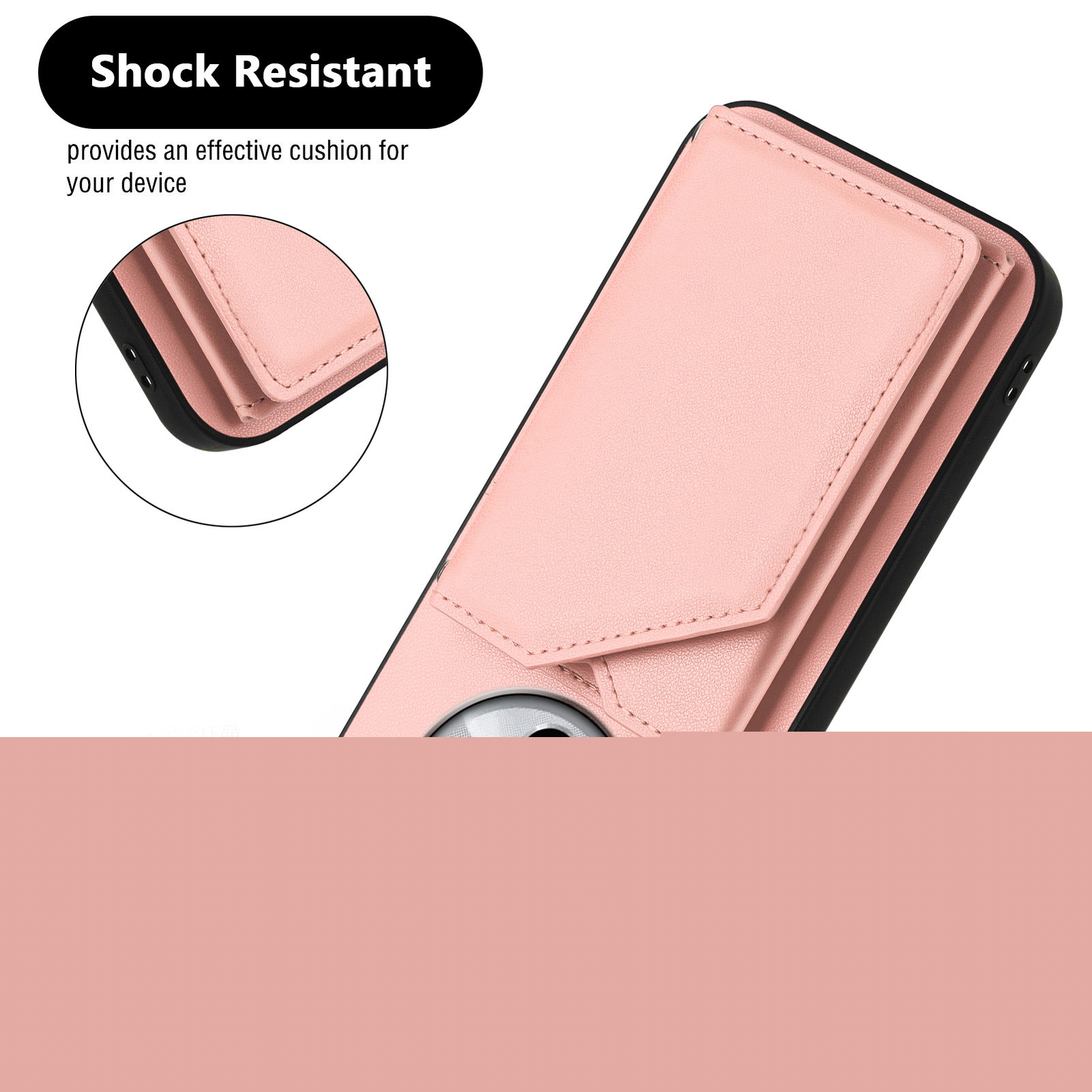 New Practical Card Pack Phone Case For Redmi 14C 4G