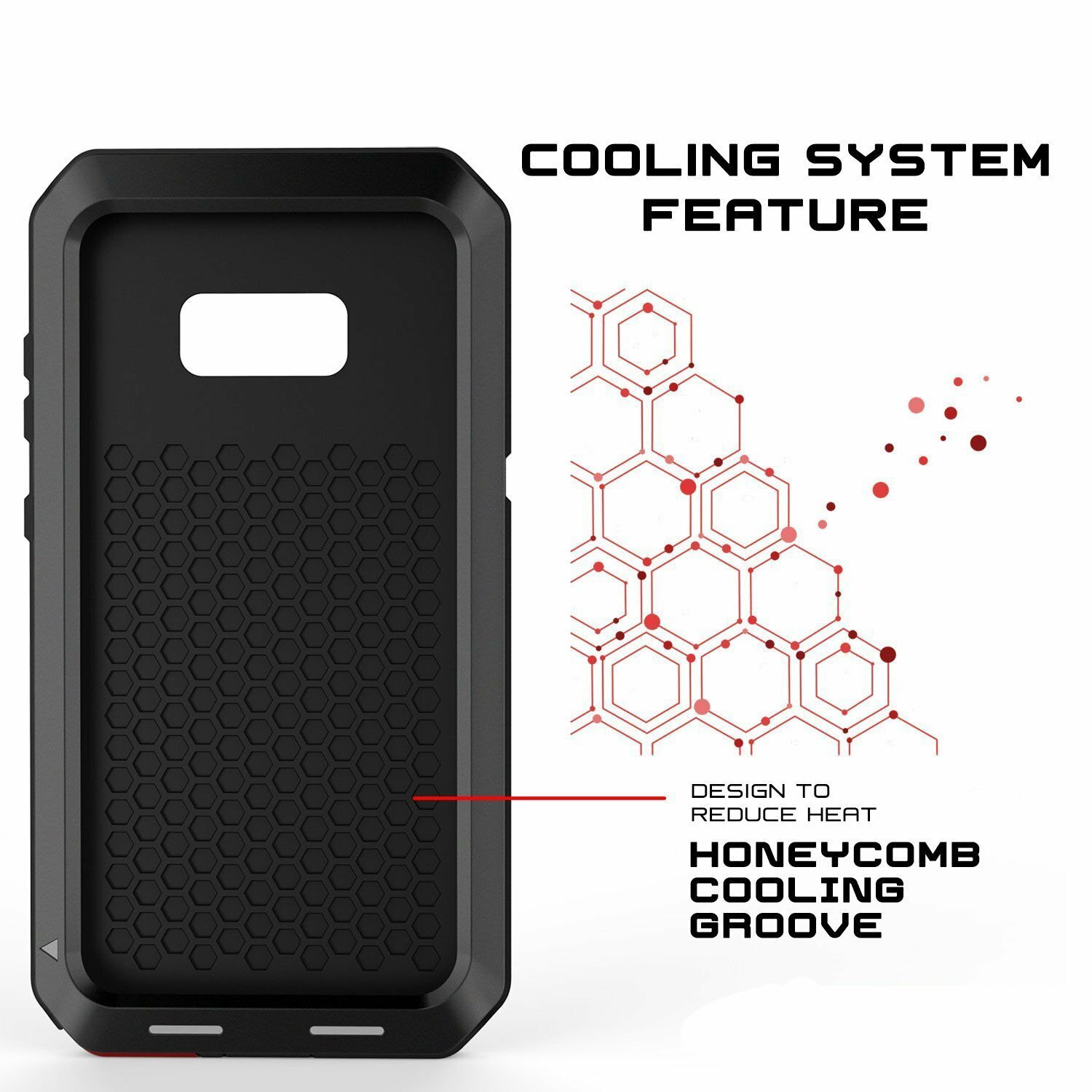 For Samsung Galaxy S24 S23 S22 S21 S20 S10 Note Metal Aluminum Heavy Duty Case