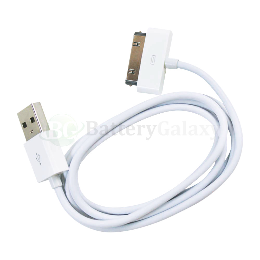 1X 2X 3X 4X 5 10 Lot USB Charger Cable for Apple iPhone 2 2G 3 3G 3GS 4 4G 4S