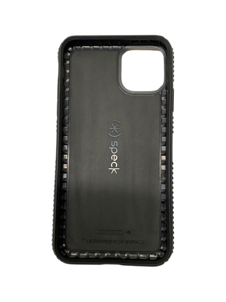 Speck Presidio Grip Case For iPhone 11 PRO MAX ONLY (6.5-INCH) – Black / Black