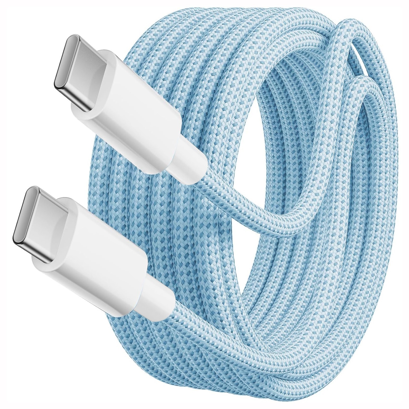 iPhone 15 16 17 Air Pro Max USB-C to C Cable PD Fast Charger Type C Cord 60W lot