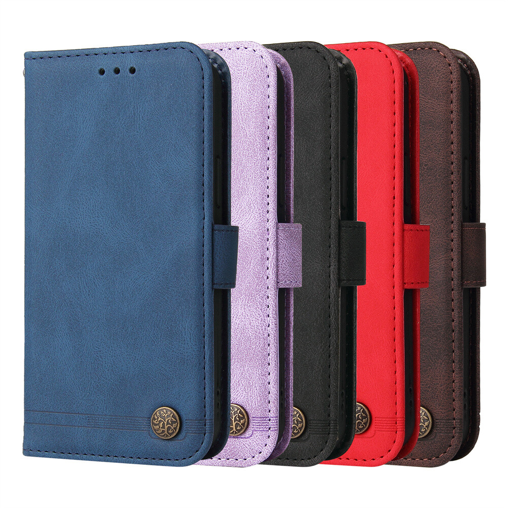 Magnetic Leather Flip Card Wallet Case Cover For Redmi and Xiaomi “All” Series