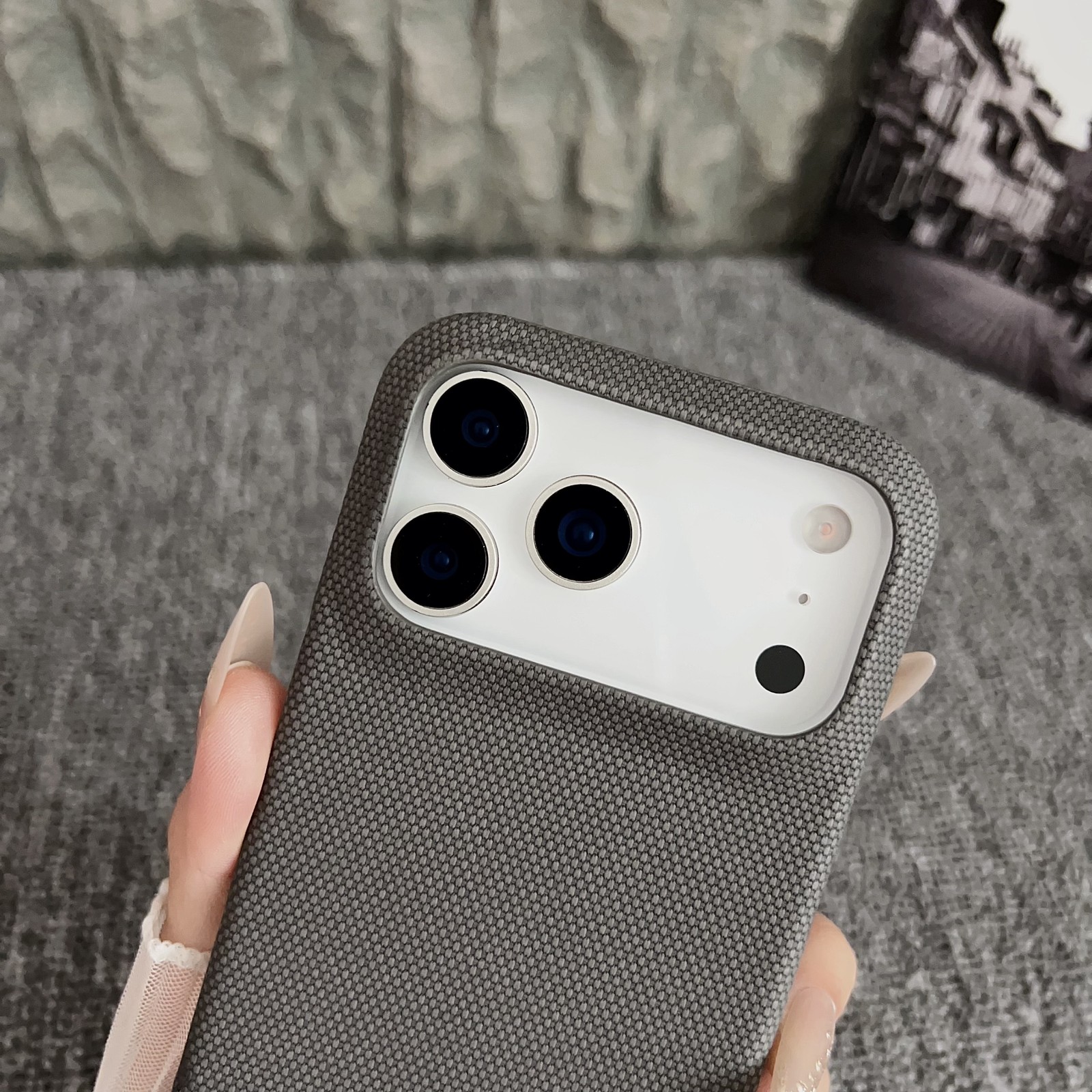 For iPhone 17 Pro Max Air 16 15 14 13 12 Shockproof PU Leather Slim Men’s Case