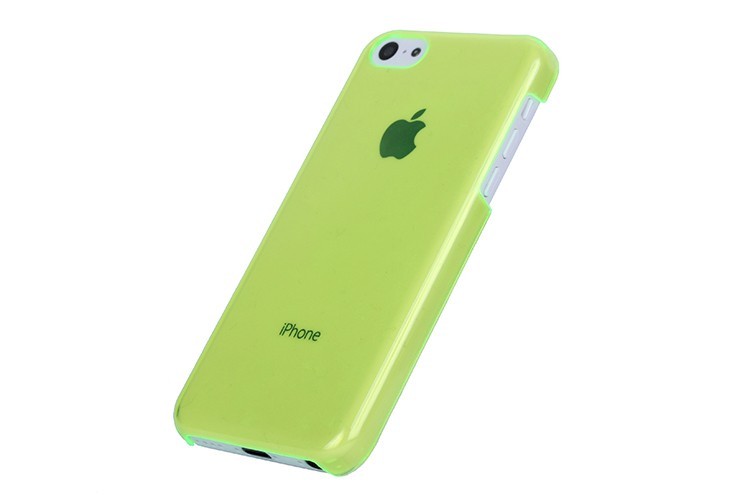 IPhone 5C Thin Transparent Plain Crystal Clear Hard Plastic TPU Case Cover