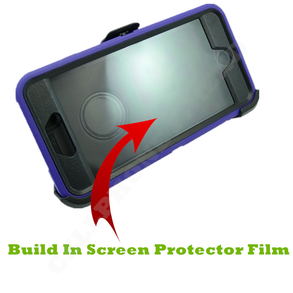 For Apple iPhone 6/6S Plus Defender Case Cover w/ Belt Clip fit Otterbox