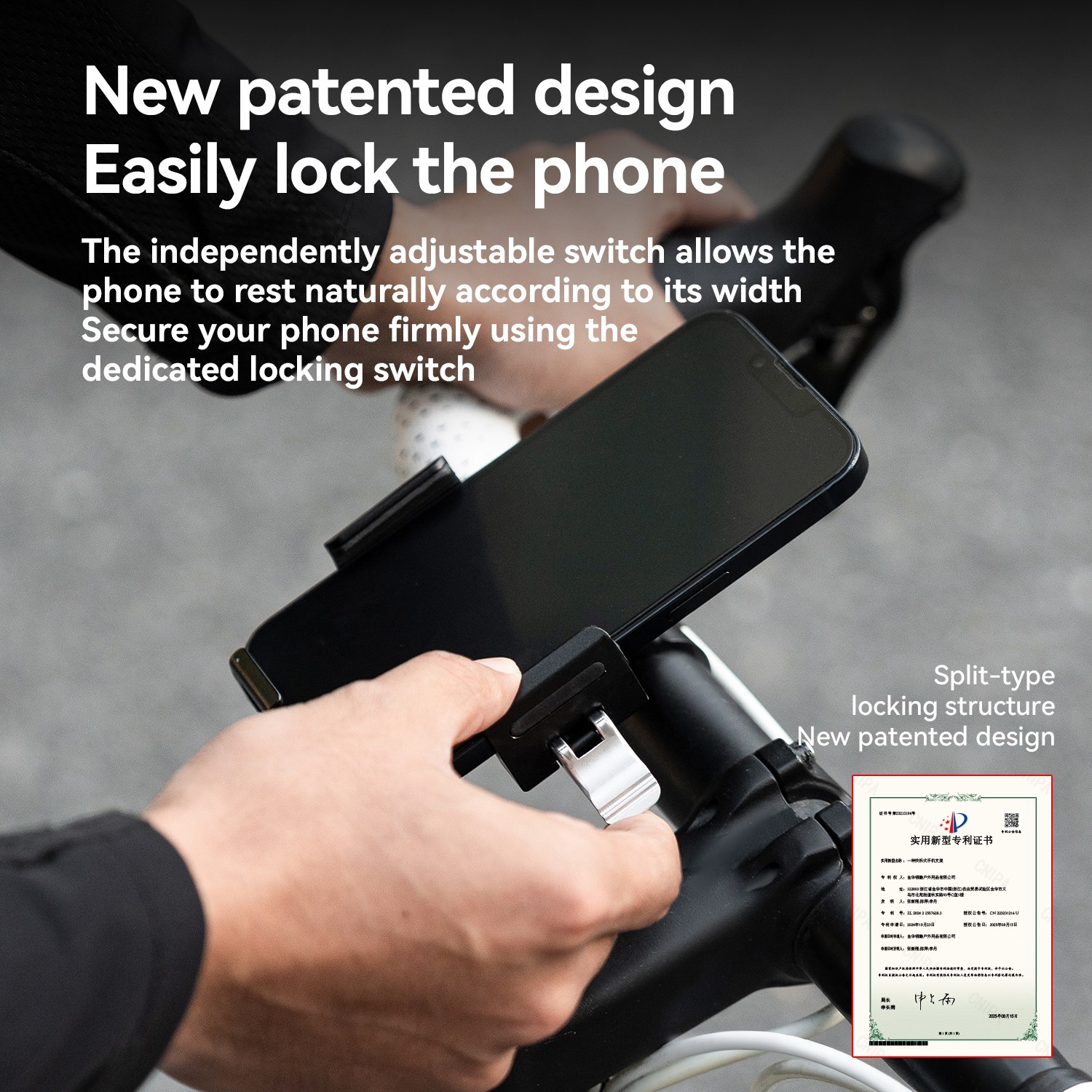 ROCKBROS Bike Phone Holder Stable 360° Adjustable MTB Road Bicycle Phone Mount