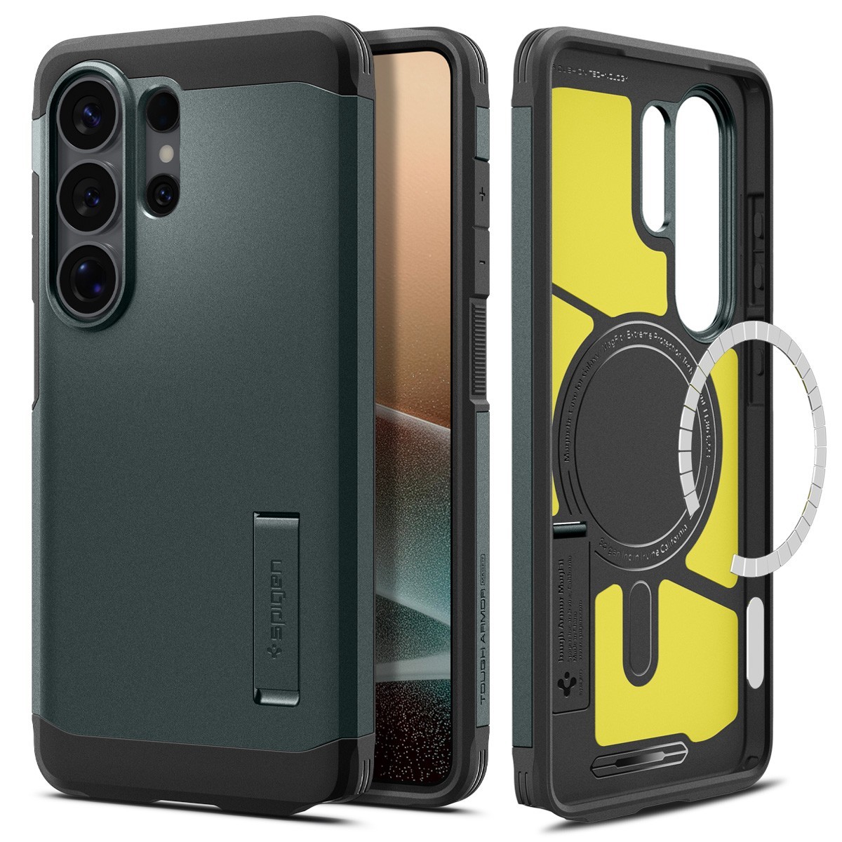 For Samsung Galaxy S26 Ultra / Plus / S26 | Spigen Tough Armor AI Mag Fit Case