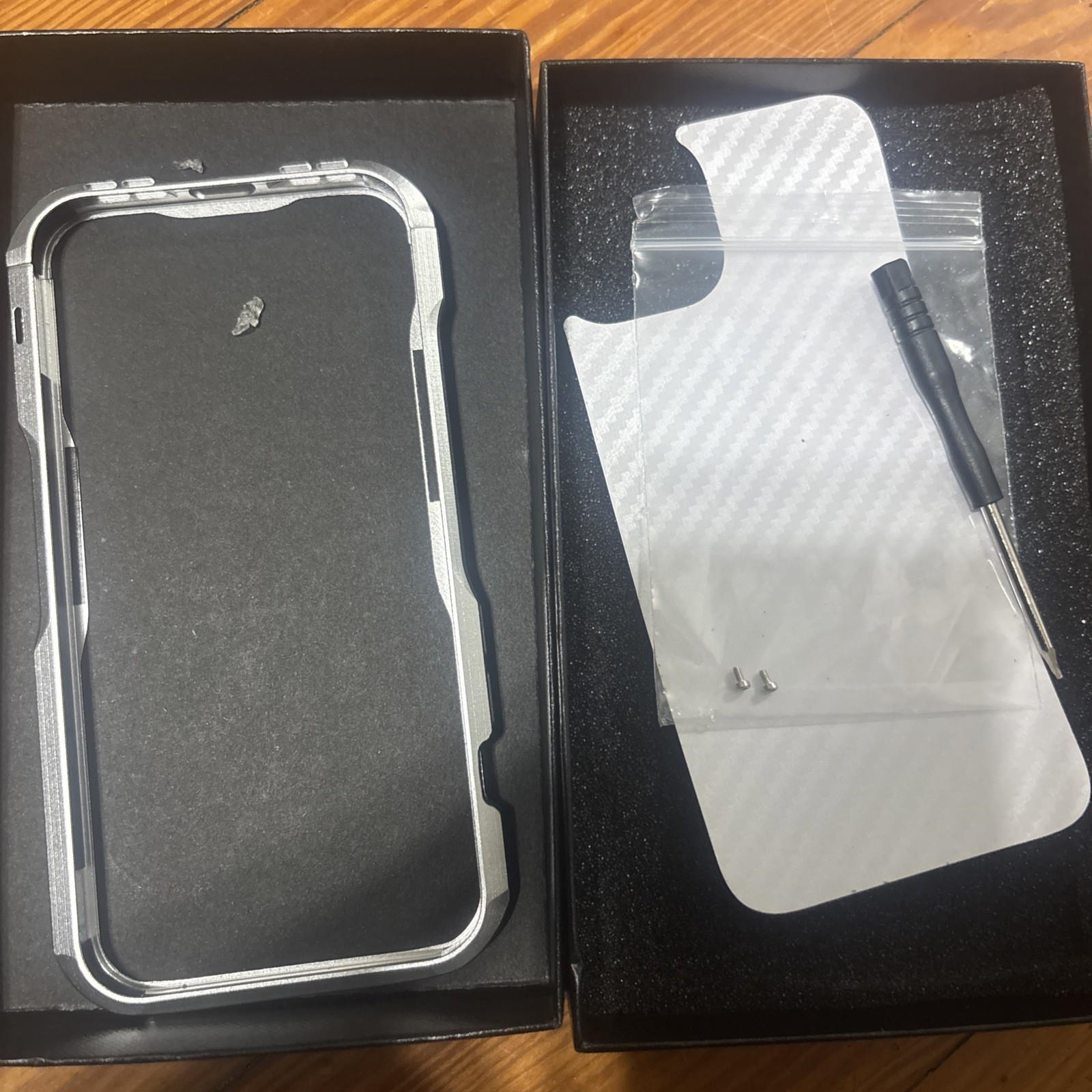 For iPhone 16 17 Pro Max 15 14 Shockproof Aluminum Alloy Frame Metal Bumper Case
