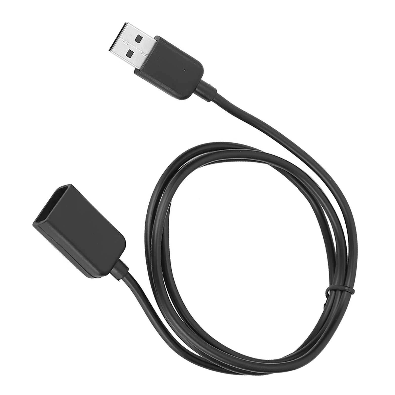 5i Rubber TPE Soft Wire Black Lightweight Smart Bracelet USB Charging Cable HXXF