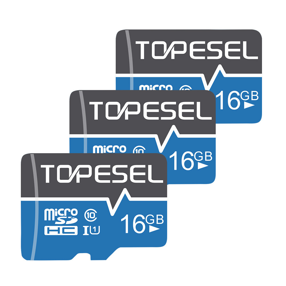 10PCS 16GB 32GB 64GB Ultra SDXC Memory Card Class 10 U1 SD Card Micro SD Cards
