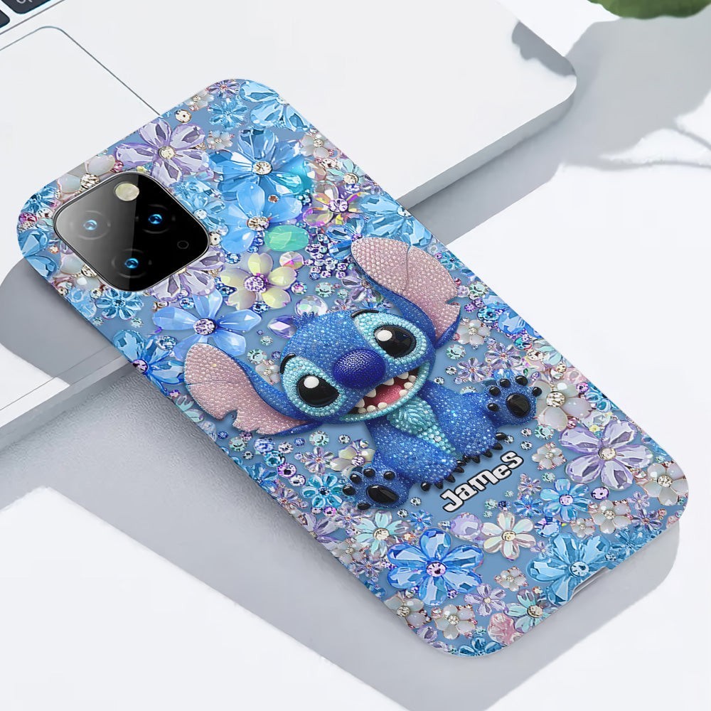 Personalized Lilo & Stitch Ohana Phone Case Cover iPhone 17 Samsung Galaxy Gift
