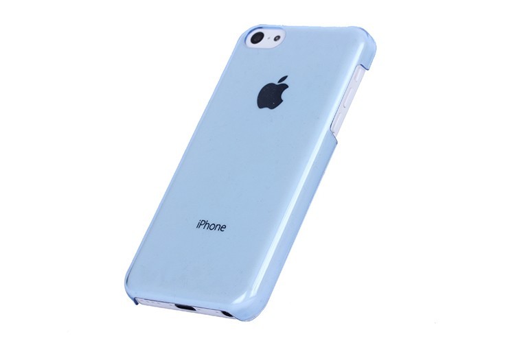 IPhone 5C Thin Transparent Plain Crystal Clear Hard Plastic TPU Case Cover