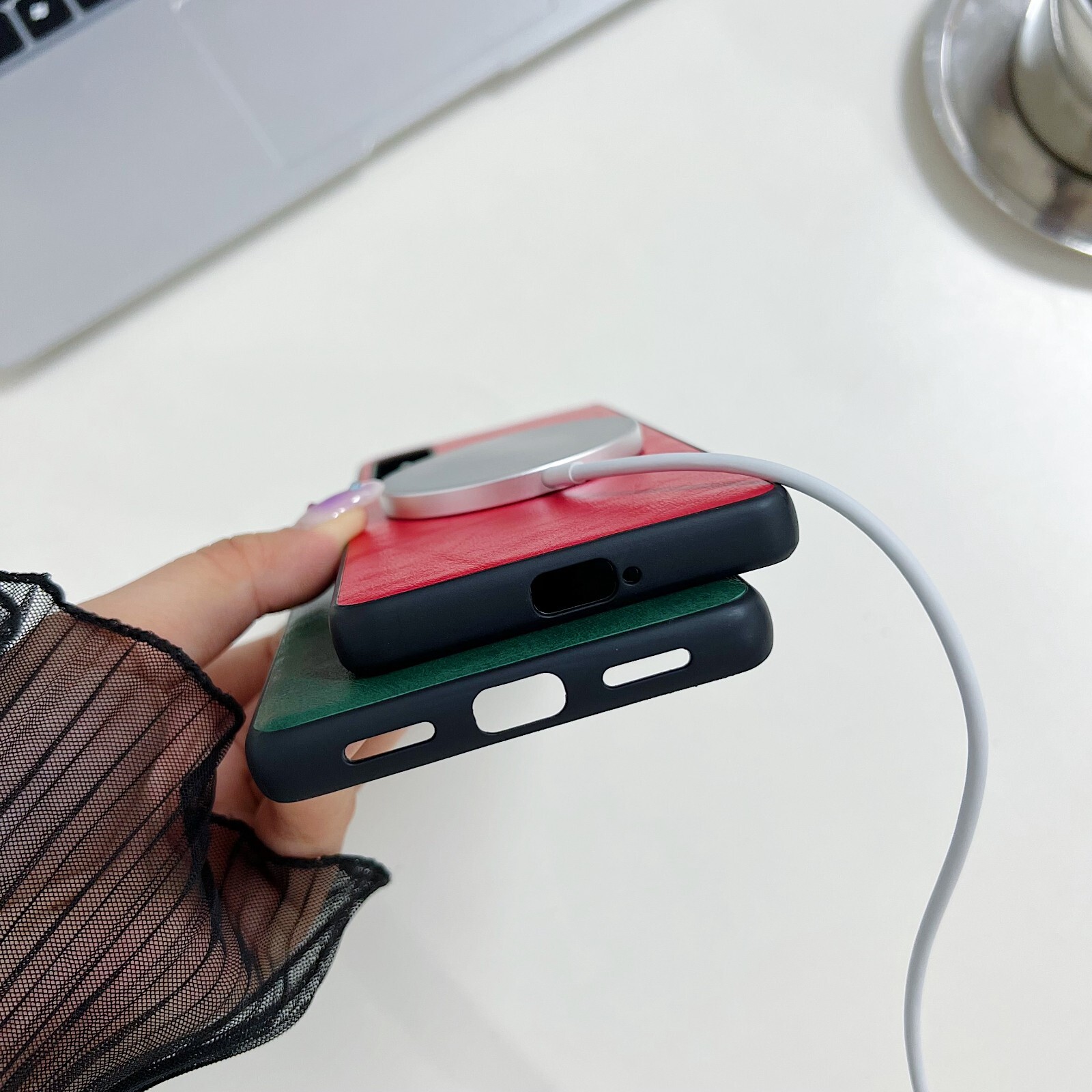 Multi-Color Magnetic Leather Shockpoof Case For Google Pixel 8A 7 6 Pro 8 6