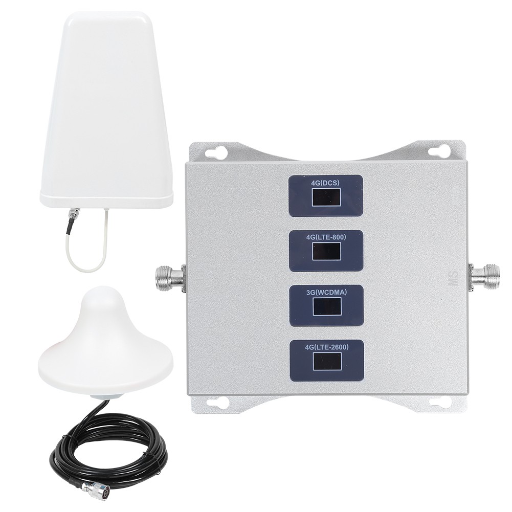 110-240V Mobile Signal Repeater Lte800/1800/2100/2600MHz Amplifier 4 AP9