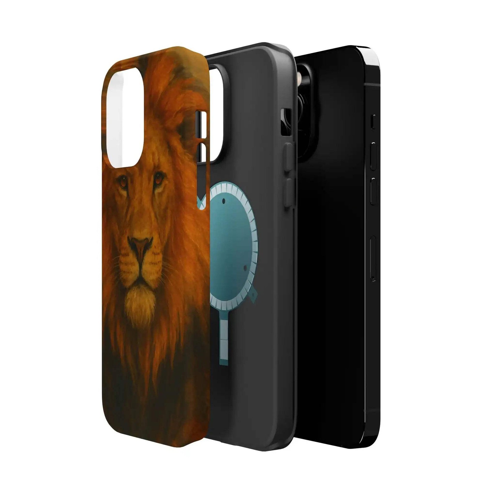 MagSafe Tough Case — Impact-Resistant Lion Phone Case