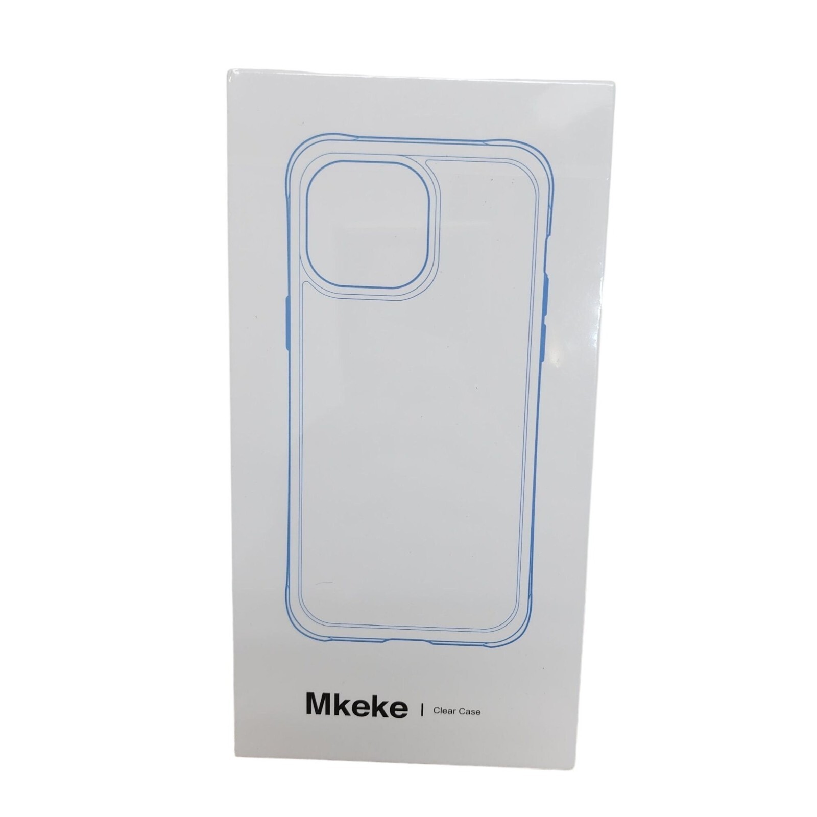 NIP Mkeke Iphone 13/14 Case Clear Model K22-14-6.1 Premium TPU+PC Material Seale