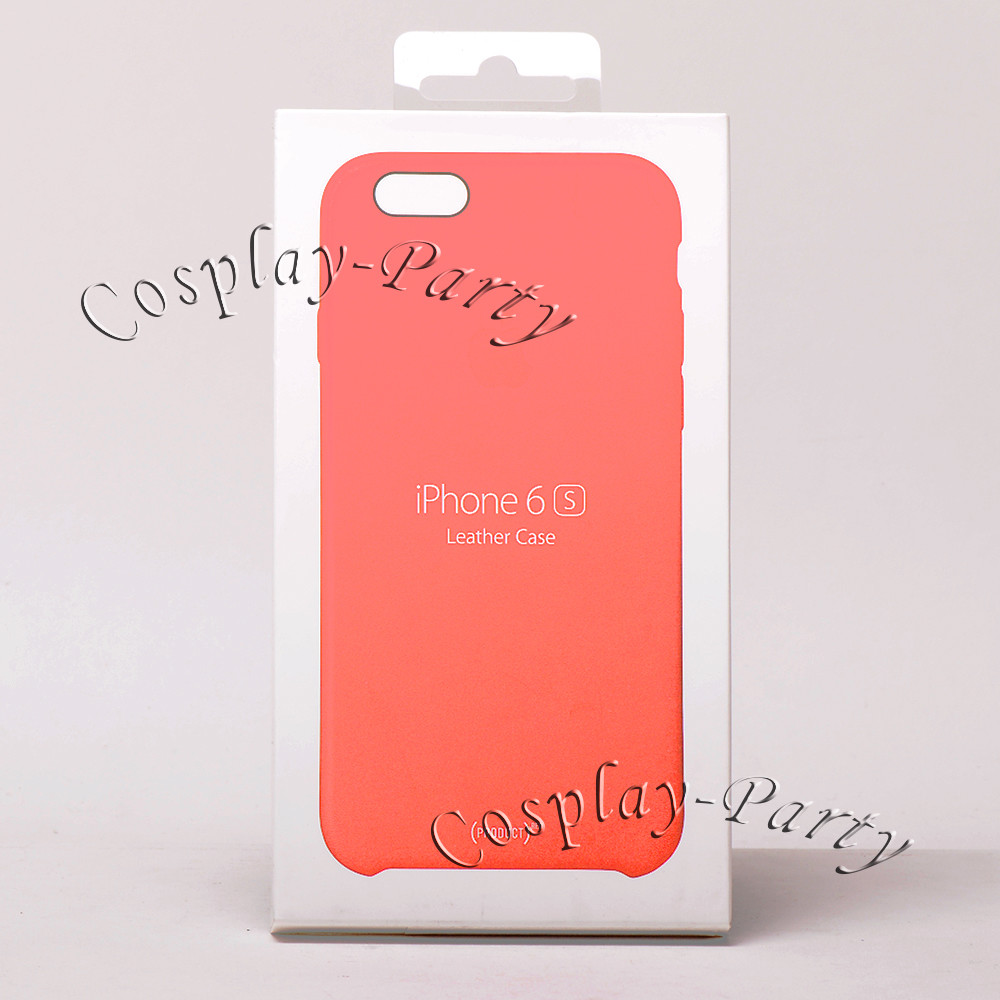 Genuine Original Apple Leather Snap Cover Case For iPhone 6 / iPhone 6s – Red
