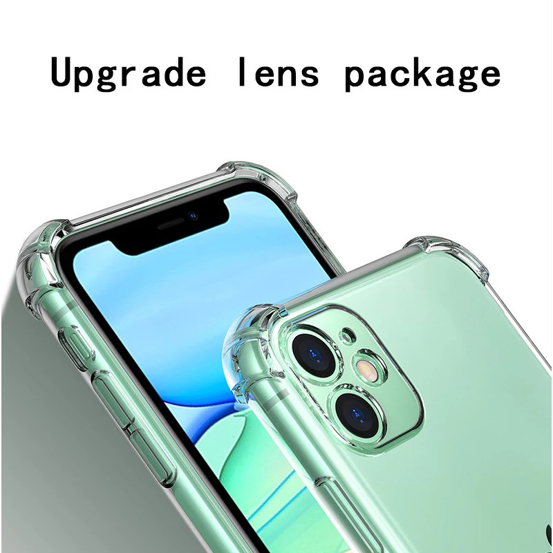 Wholesale Bulk Shockproof Clear Case Cover Lot For iPhone 16 15 14 13 12 11 XR 8