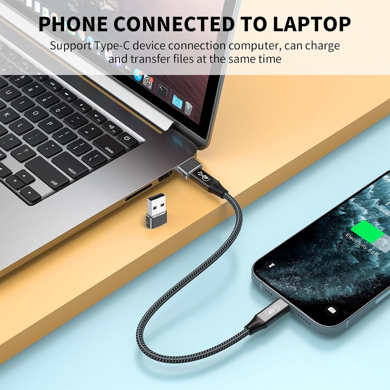 200PCS USB C3.1 Type C Female to USB3.0 Type A Male Port Converter Adapter Lot