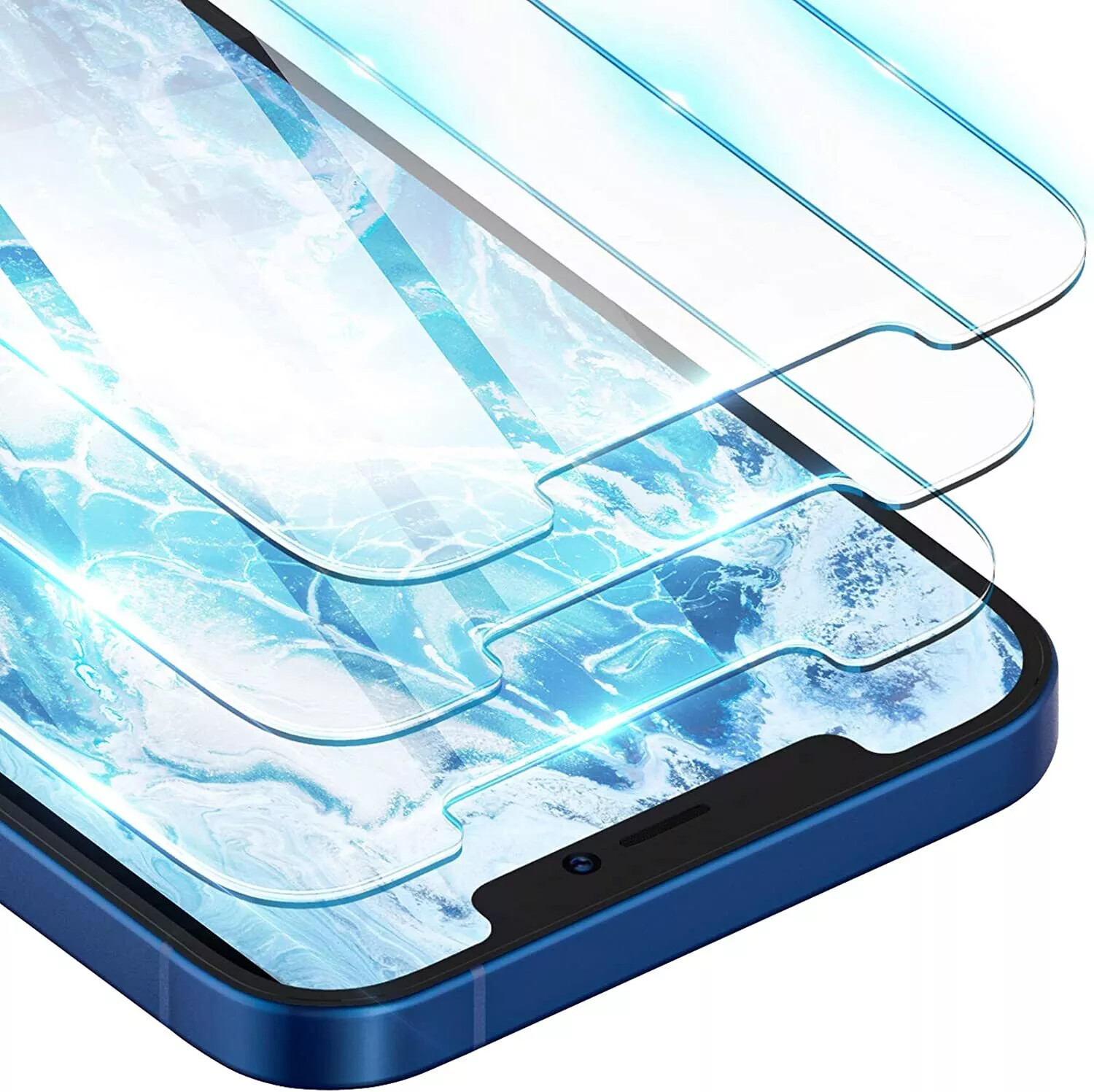 For iPhone 13 12 11 Pro Max Tempered Glass Screen Protector Camera Lens Cover