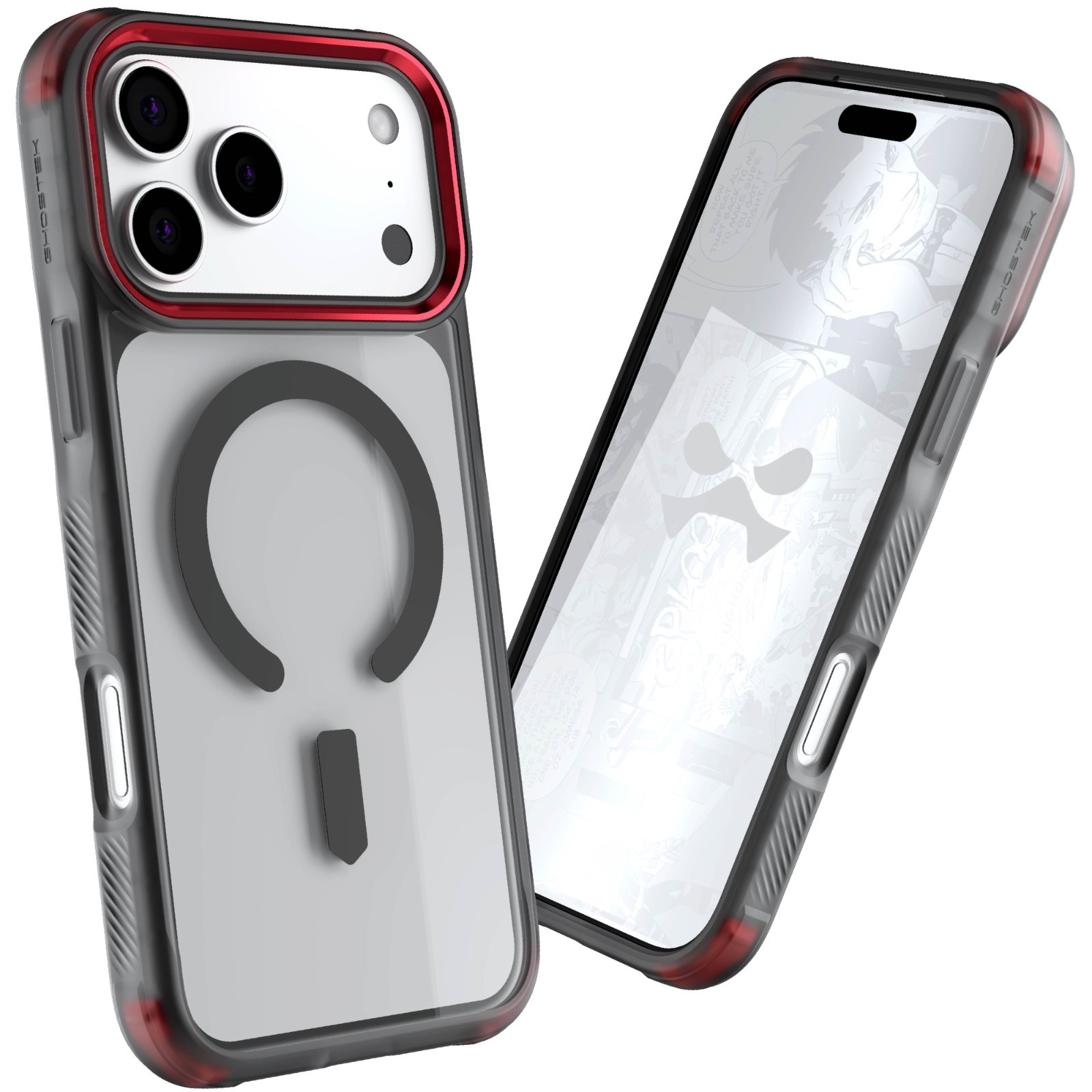 Ghostek Covert MagSafe Clear Phone Case for iPhone 17 / Pro / Max / Air / 17e