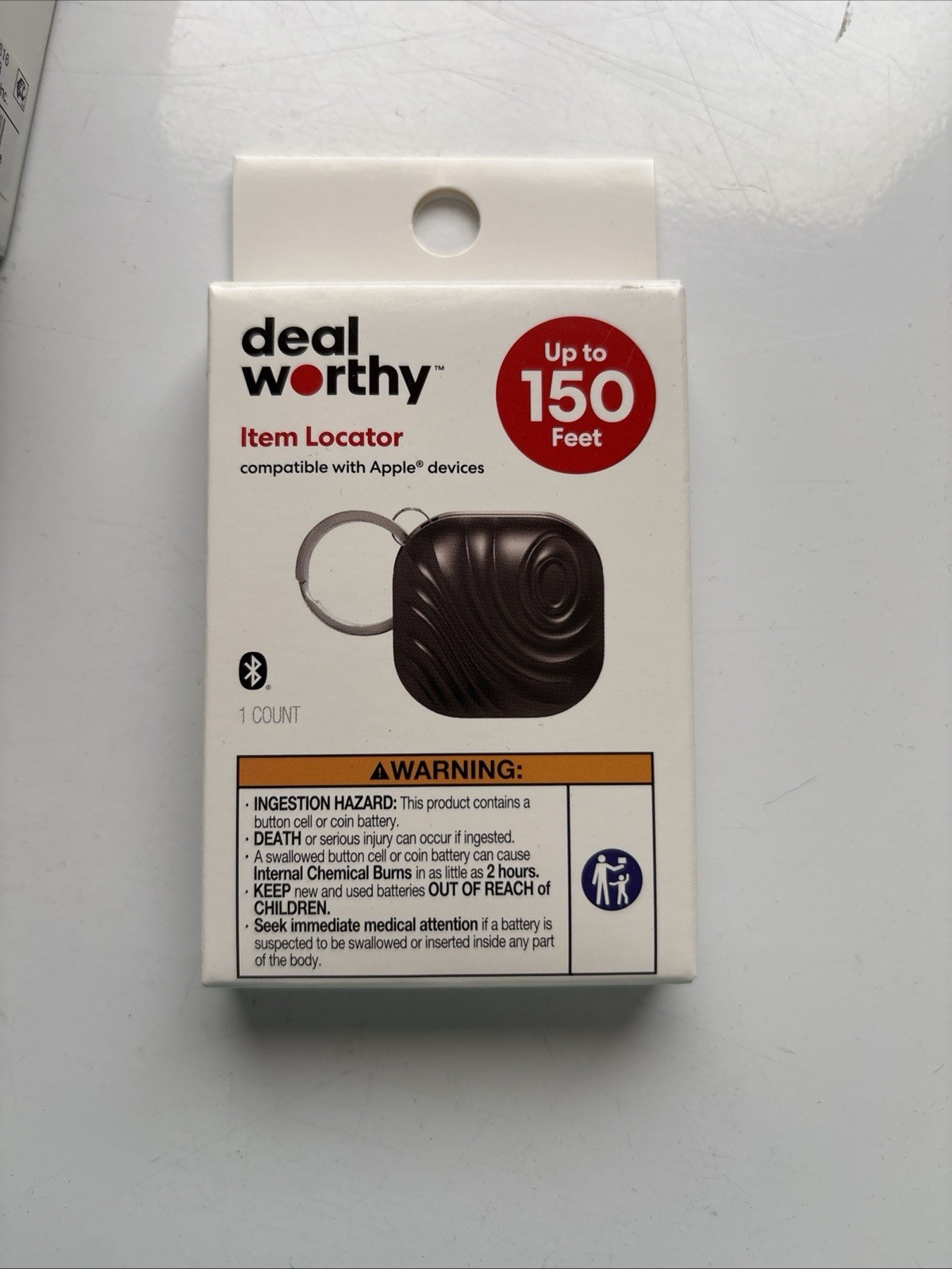 [Deal Worthy] Item Locator Bluetooth Tracker – Works with Apple Find My (New)