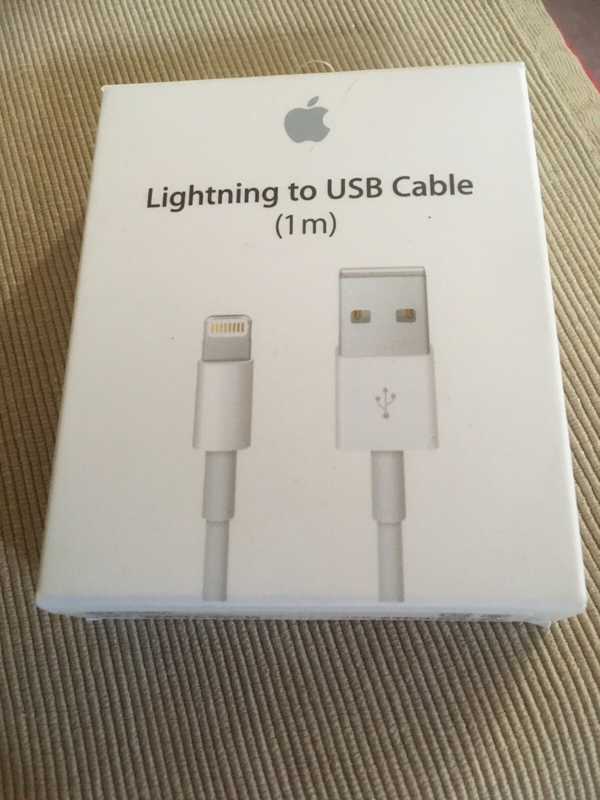 Brand New Genuine OEM Apple USB to Lightning Charging Cable 6ft